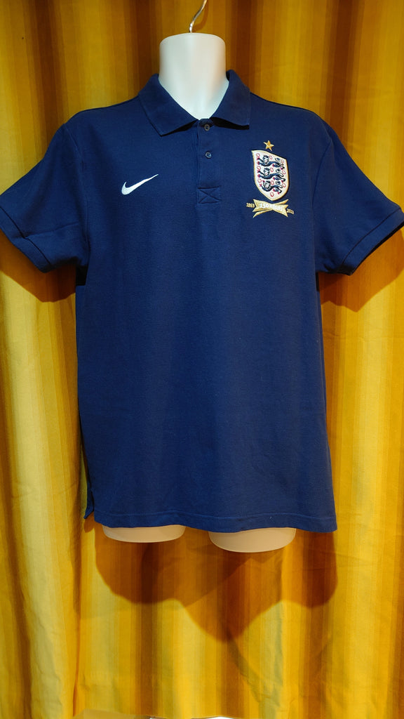 nike england football polo shirt