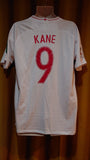 2018-19 England Home Shirt Size Extra Large - Kane #9