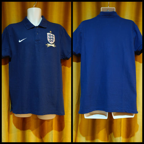2013 England Polo Shirt Size Large