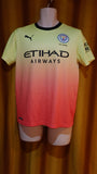2019-20 Manchester City 3rd Shirt Size 15-16 Yrs - Sterling #7