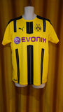 2016-17 Borussia Dortmund Domestic Home Shirt Size Medium - Sokratis #25