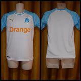 2018-19 Olympique de Marseille Home Shirt Size Extra Small