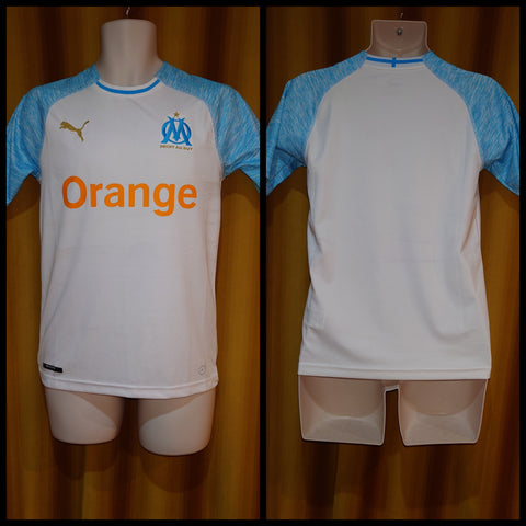 2018-19 Olympique de Marseille Home Shirt Size Extra Small