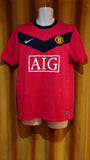 2009-10 Manchester United Home Shirt Size Medium
