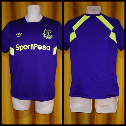 2017-18 Everton Alternate Training Shirt Size Small