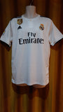 2018-19 Real Madrid Home Shirt Size Large - Modric #10