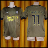 2022-23 AC Milan 3rd Shirt Size Small - Ibrahimovic #11