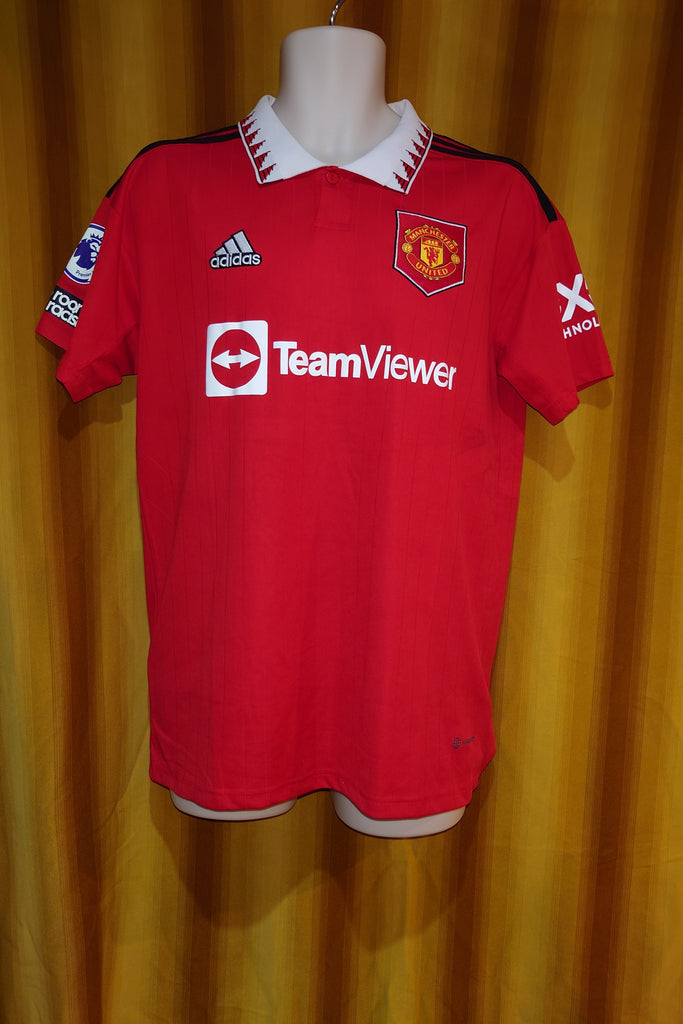 2022-23 Manchester United Home Shirt Size Medium Martinez #6
