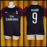 2018-19 AC Milan 3rd Shirt Size Small - Higuain #9