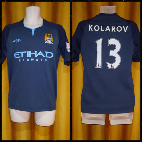 2010-11 Manchester City Away Shirt Size 36 - Kolarov #13