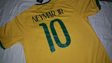 2014-15 Brazil Home Shirt Size XL - Neymar Jr #10 (BNWT) - Forever Football Shirts