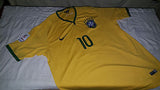 2014-15 Brazil Home Shirt Size XL - Neymar Jr #10 (BNWT) - Forever Football Shirts