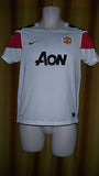 2010-11 Manchester United Away Shirt Size Large Boys - Nani #17 - Forever Football Shirts