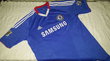 2010-11 Chelsea Home Shirt Size Large - Ivanovic #2 - Forever Football Shirts
