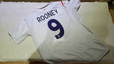 2005-06 England Home Shirt Size Medium - Rooney #9 - Forever Football Shirts