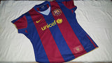 2007-08 Barcelona Home Shirt Size XL Boys - Forever Football Shirts