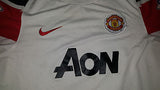 2010-11 Manchester United Away Shirt Size Large Boys - Nani #17 - Forever Football Shirts