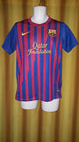 2011-12 Barcelona Home Shirt Size Small - Fabregas #4 - Forever Football Shirts