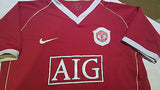 2006-07 Manchester United Home Shirt Size Small - Forever Football Shirts