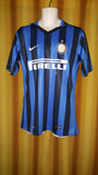 2015-16 Internazionale Home Shirt Size Large - Icardi #9