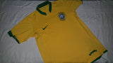 2006-07 Brazil Home Shirt Size Small - Forever Football Shirts