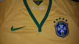 2014-15 Brazil Home Shirt Size Small - Forever Football Shirts