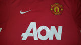 2011-12 Manchester United Home Shirt Size Small - Champions #19 - Forever Football Shirts