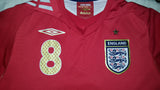 2006-08 England Away Shirt Size Medium - Lampard #8 - Forever Football Shirts