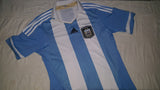 2011-13 Argentina Home Shirt Size Medium - Forever Football Shirts