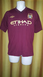 2012-13 Manchester City Away Shirt Size 38 - Forever Football Shirts