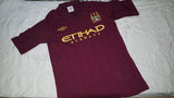 2012-13 Manchester City Away Shirt Size 38 - Forever Football Shirts