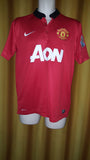2013-14 Manchester United Home Shirt Size Medium - V. Persie #20 - Forever Football Shirts