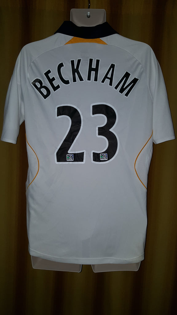 2007-08 LA Galaxy Home Shirt Size Medium - Beckham #23 – Forever