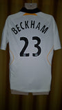 2007-08 LA Galaxy Home Shirt Size Medium - Beckham #23 - Forever Football Shirts