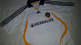 2007-08 LA Galaxy Home Shirt Size Medium - Beckham #23 - Forever Football Shirts