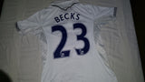 2012-13 Tottenham Hotspur Home Shirt Size Extra Small - Becks #23 - Forever Football Shirts