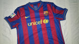 2009-10 Barcelona Home Shirt Size Large - Forever Football Shirts