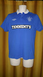 2010-11 Rangers Home Shirt Size Small - Forever Football Shirts