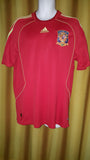 2007-09 Spain Home Shirt Size Large - Forever Football Shirts