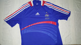 2007-08 France Home Shirt Size Small - Forever Football Shirts