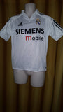 2004-05 Real Madrid Home Shirt Size 32-34 - Forever Football Shirts