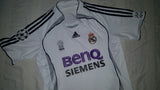 2006-07 Real Madrid Home Shirt Size Medium - Cannavaro #5 - Forever Football Shirts