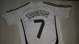 2005-07 Germany Home Shirt Size Medium - Schweinsteiger #7 - Forever Football Shirts