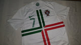 2012 Portugal Away Shirt Size Small - Ronaldo #7 - Forever Football Shirts