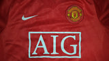 2007-09 Manchester United Home Shirt Size Small - Rooney #10 - Forever Football Shirts