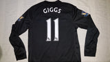 2009-10 Manchester United Away Shirt Size Small (Long Sleeve) - Giggs #11 - Forever Football Shirts