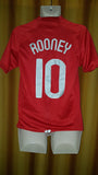 2007-09 Manchester United Home Shirt Size Small - Rooney #10 - Forever Football Shirts