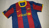 2010-11 Barcelona Home Shirt Size Medium - David Villa #7 - Forever Football Shirts