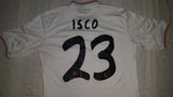2013-14 Real Madrid Home Shirt Size Small - Isco #23 - Forever Football Shirts