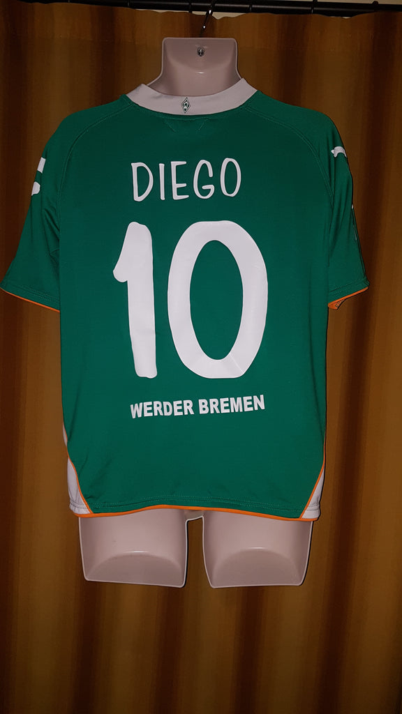 ブレーメンWerder Bremen 06/07 ユニフォーム DIEGO 10 ブレーメンWerder Bremen 06/07 ユニフォーム DIEGO 10 Vintage